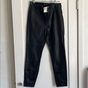 Zara faux leather pants 🕶